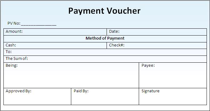 contoh payment voucher gaji - Kylie Allan