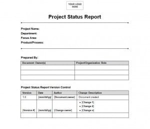 Project Report template