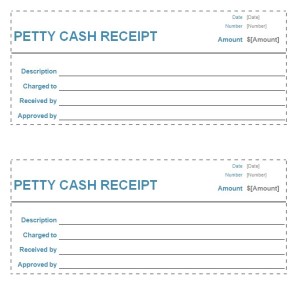 petty cash receipt image
