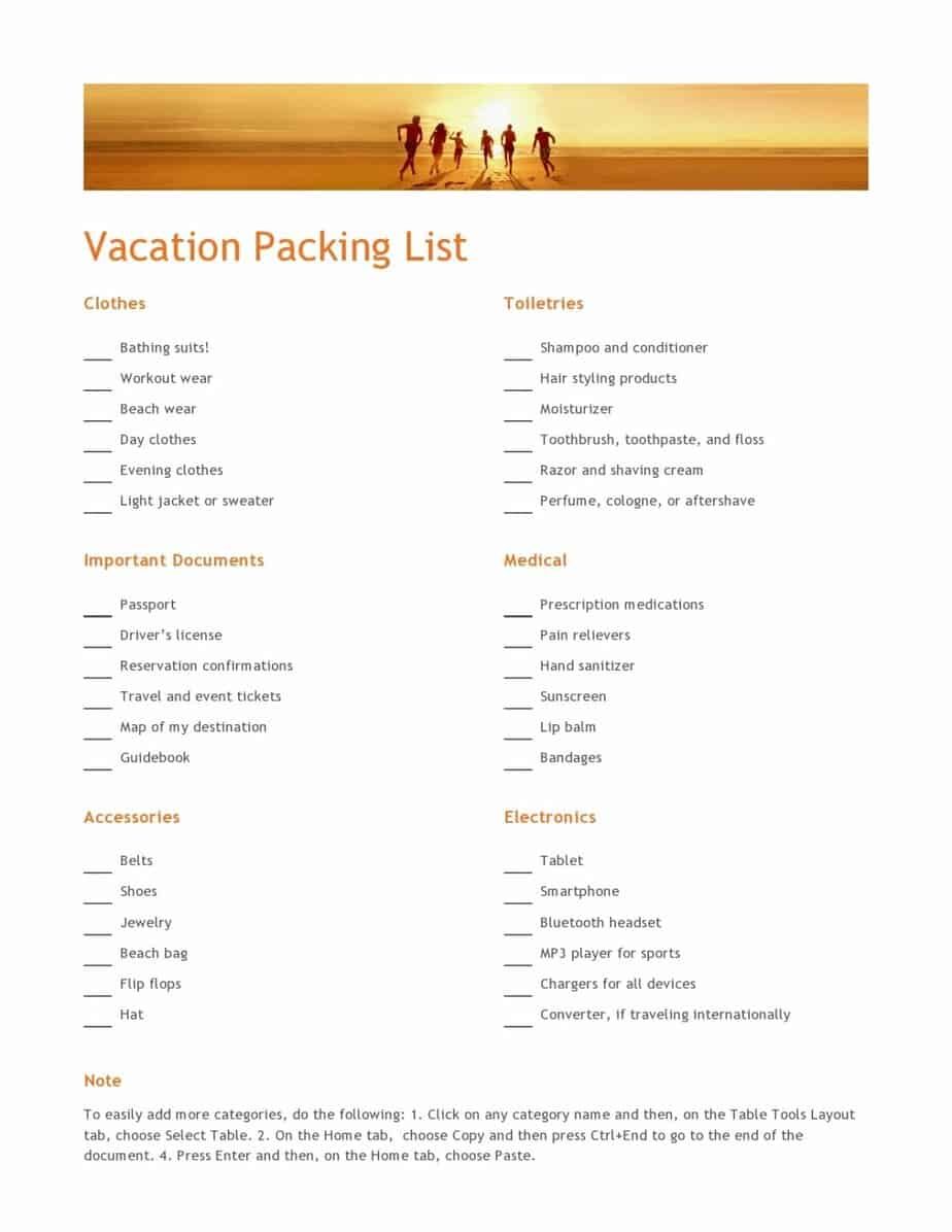 14-free-packing-list-templates-sample-templates